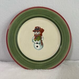 Christopher Radko 'Christopher's‎ Trees' Salad Dessert Plate by Zrike Portugal